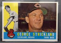 1960 Topps George Strickland #63 Cleveland Indians PSA 7 NM Baseball Card - 2