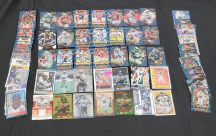 Assorted Sports Cards including: Joey Galloway, Troy Aikman, Justin Herbert, Aidan Hutchinson, & More!