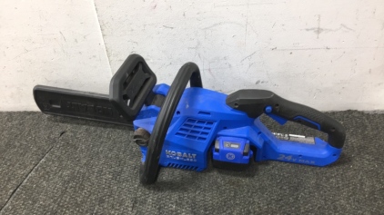 Kobalt Brushless Chainsaw