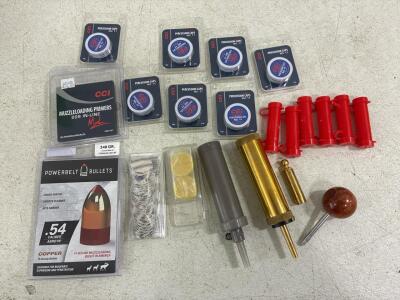 Black Powder weapon accessories.