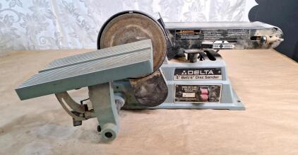 (1) Delta 4" Belt / 6" Disc Sander, Model 31-460.