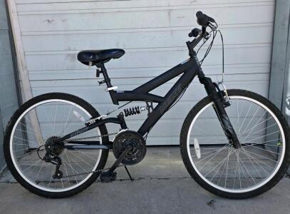 Next Power Climber GS 18-Speed Full Suspension Mountain Bike, 26" Wheels, Steel Frame