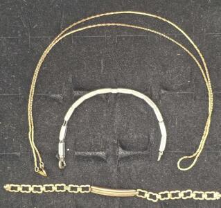 (3) Gold Fill Jewelry Pieces
