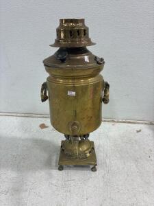 Antique Imperial Brass Samovar.