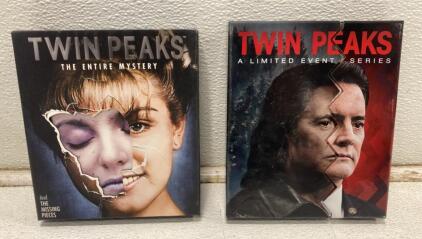 Twin Peaks Blu-ray Lot: The Entire Mystery (2014, 10-Disc Set) & A Limited Event Series (2017, 8-Disc)