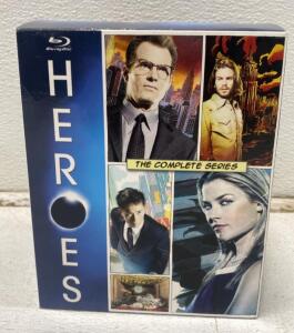 Heroes: The Complete Series Blu-ray Box Set - 18 Discs, All 4 Seasons, Bonus Features