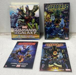 Guardians of the Galaxy Comic Set: Cosmic Avengers, Final Gauntlet, Guide, & Cates Run TPBs