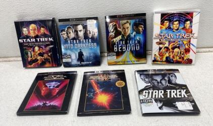 Star Trek 4K Ultra HD Movie Collection & Singles &ndash; Original & Next Gen Box Sets, Into Darkness, Beyond