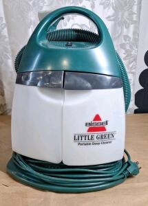 (1) Bissell Little Green Compact Portable Deep Cleaner, Model 1720-1