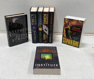 Stephen King Lot: Fairy Tale, Holly, Billy Summers, If It Bleeds, Institute, Hard Case Crime Set