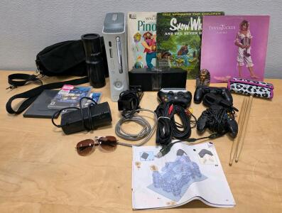 Xbox 360 Console Bundle &ndash; 2 Controllers, Power Supply, AV Cables, Sonic & SEGA All-Stars Racing And More