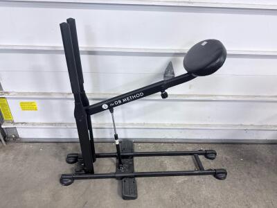 The DB Method Squat Machine &ndash; Home Fitness Equipment with Adjustable Seat and Foldable Design