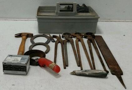 Farrier's Tool and Supply Set with St. Croix Forge Horseshoes and Mustad Nails