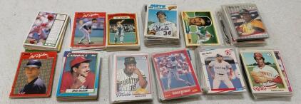 Vintage Baseball Card Lot - Donruss, Fleer, Topps, 1978-1992, Cal Ripken Jr., Multiple Teams