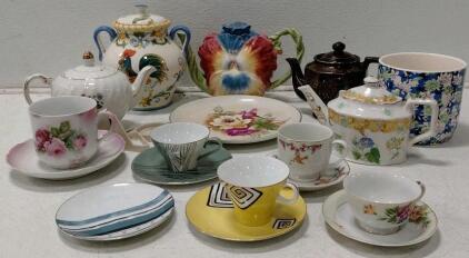 Tea Cups, Candle Warmers, Plates, Tea Pots and More