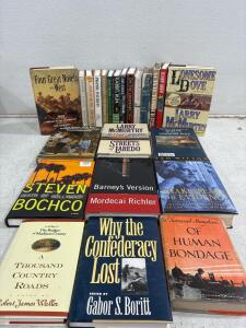 John Updike, Larry McMurty( Pulitzer Prize winner) and other authors.