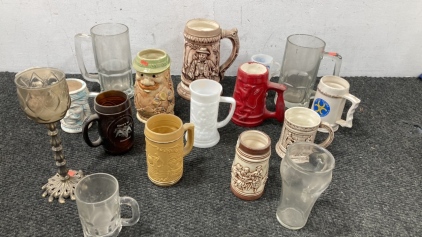 Steins, Mugs and Glasses