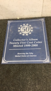 Collector&rsquo;s Album Twenty-Five Cent Coins 1999-2008
