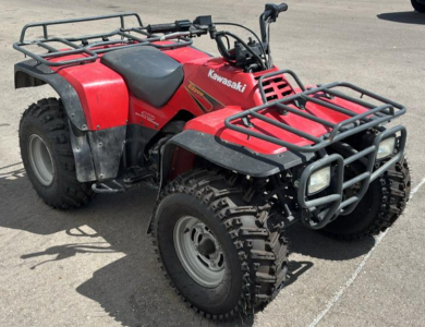 1999 KAWASAKI BAYOU 300 - LOCAL GOVERNMENT FLEET!