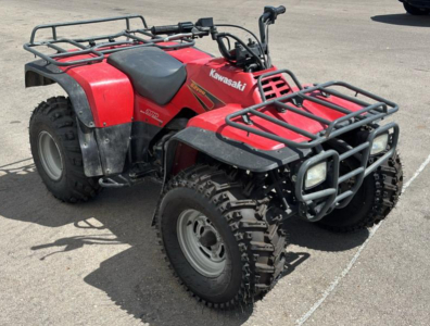 1999 KAWASAKI BAYOU 300 - LOCAL GOVERMENT FLEET!