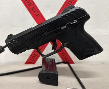 Ruger Security-9 9mm Semi-Automatic Pistol, 4" Barrel, Black, 1 Magazine, Serial 382-56818
