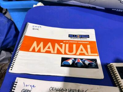 Blu-Med Response 20&rsquo; x 40.5&rsquo; & Small Deployable Shelter Systems, Manuals, Palletized, Accessories