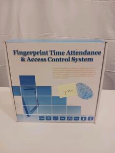 SCAMS Fingerprint & RFID Time Attendance System with Color Display and USB Connectivity