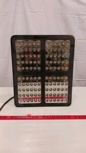 HollandStar LED Grow Light Panel, 120 LEDs, 4 Fans, CE RoHS FCC Certified
