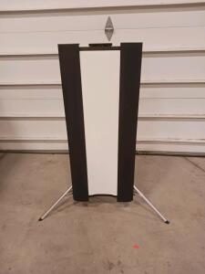 Portable PDR Line Board, Foldable Curved ABS Panel, Aluminum Tripod, 42"x15", Great Visibility