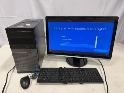 Dell OptiPlex 990 Mini-Tower, Intel Core i5, DVD-RW, Monitor, Keyboard, Mouse Included