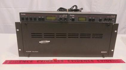 Extron DVS 304 Scaler, Extron VSC 500 Converter, BOSCH Allegiant Matrix Switcher