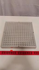 Deckey LED Grow Light Panel, 45W, 12"x12", 196 Epistar LEDs, Full Spectrum, Hanging Kit