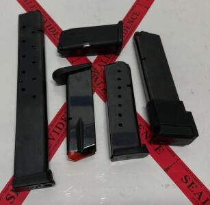 Glock 9mm & .40 S&W Magazines, 33rd Extended, 1911 8rd .45 ACP, Taurus 9mm Pistol Mags, OEM