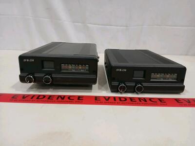 Pyramid Communications SVR-250U and SVR-250M Vehicular Repeaters, 20 Channels, 2W Output