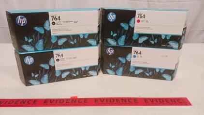 HP DesignJet 764 Ink Cartridge, 300ml Cyan/Magenta/Photo Black, T3500/T7200/T790 Compatible