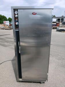 FWE MTU-12 Commercial Humidified Hot Food Holding Cabinet, 120V, 12 Pan, Stainless, Serial 07177782