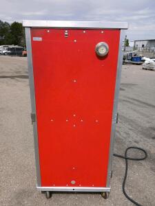 Cres Cor Heated Holding Cabinet, Electric, 1 Door, Analog Thermometer, Red Exterior
