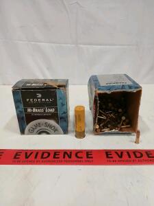 Federal Hi-Brass Load 12GA Shotgun Shells & Champion .22LR Rimfire Ammo, Open Boxes, Mixed Qty