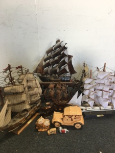 Collectable Model Ships and Tin Boats