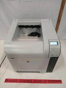HP LaserJet Enterprise 600 M601 Mono Laser Printer, 45 ppm, USB/Ethernet, Power Cord