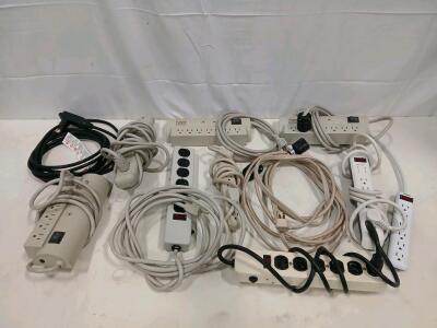 APC Back-UPS ES 550 550VA 8-Outlet 120V Battery Backup/Surge Protector Lot &ndash; Varying Battery Status