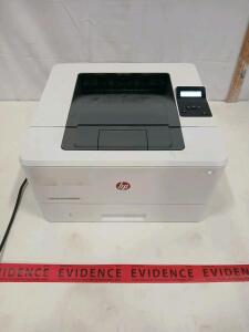 HP LaserJet Pro M402dne Monochrome Laser Printer, 40ppm, Duplex, Ethernet, Serial: PHBBH87493