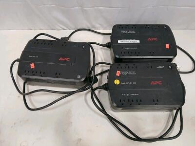 APC Back-UPS 550/ES 550, 550VA/330W, 8 Outlets, Battery Backup & Surge, Mixed Condition