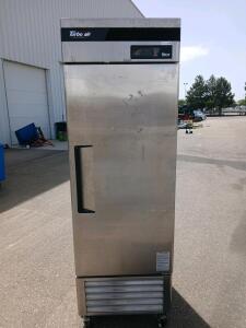 Turbo Air Super Deluxe Single-Door Upright Freezer, 17.94 cu. ft., Stainless Steel