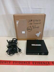 Dell OptiPlex 5080 Micro PC, Intel i5, Power Adapter Included, No Drive, 8GB RAM