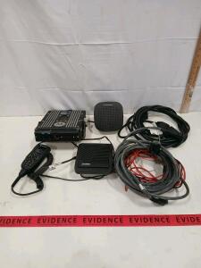 Motorola XPR 2500 Mobile Two-Way Radio Kit with Keypad Microphone and External Speaker