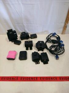 Axon Body 2 (AX1035) Law Enforcement Body Cameras with Mounts, Arbitrator Chargers, and Accessories