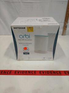 Netgear Orbi RBK50 Tri-Band Whole Home WiFi Mesh System, 2 Units, 5,000 sq ft, 3Gbps, Sealed Box