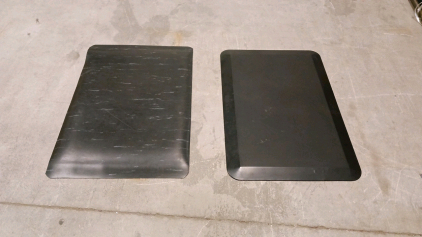 (2) Black Floor Mats