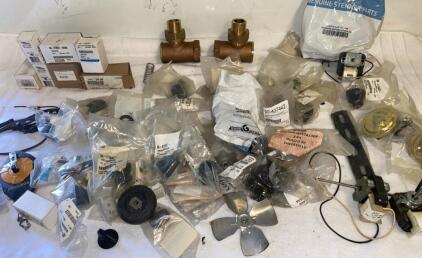 OEM Commercial Laundry Washer/Dryer Parts Lot: Symmons, Stenner, Alliance 20+ Repair Items OEM (R7 )
